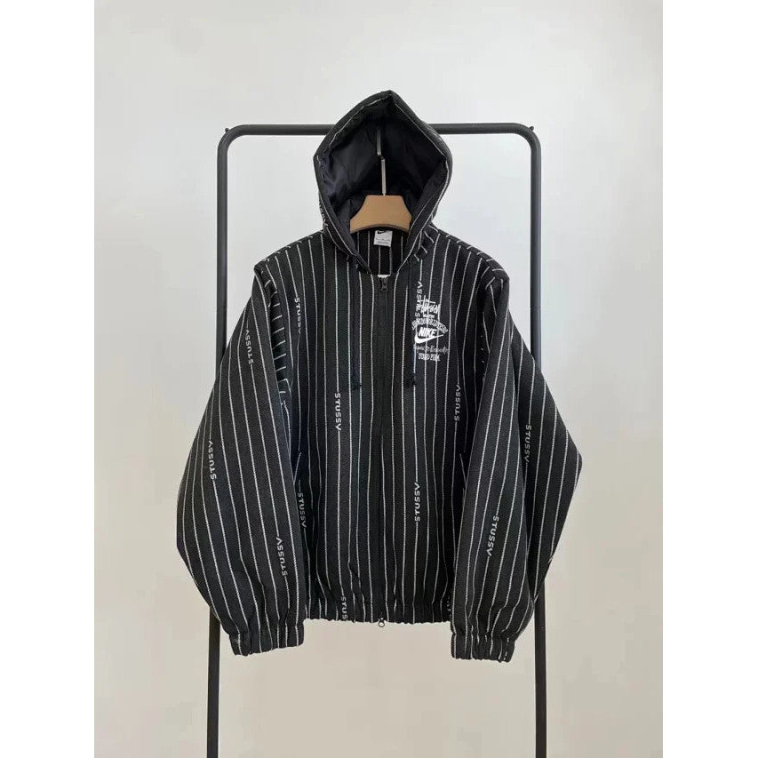Nike x Stussy Striped Wool Jacket/ Pants