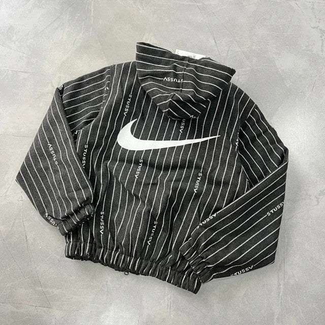 Nike x Stussy Striped Wool Jacket