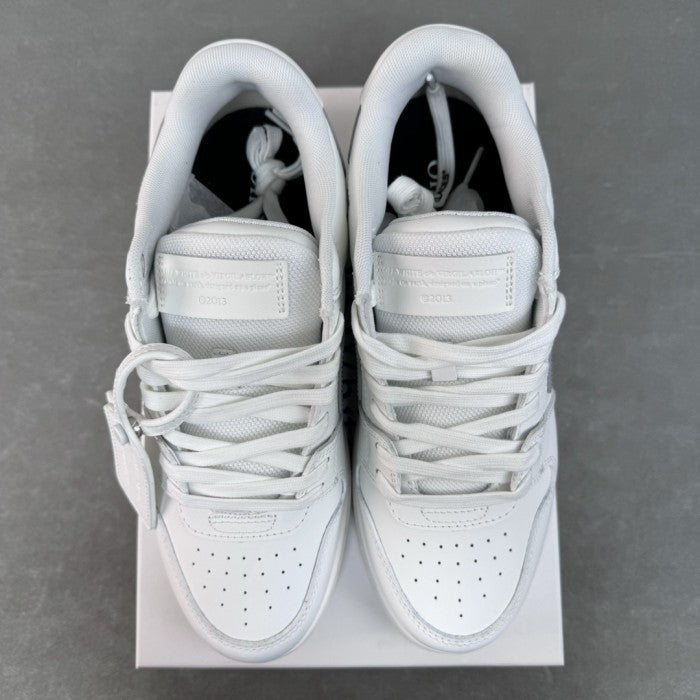 OFF-WHITE Out Of Office 'OOO' Low Tops Sneakers - White/ Silver