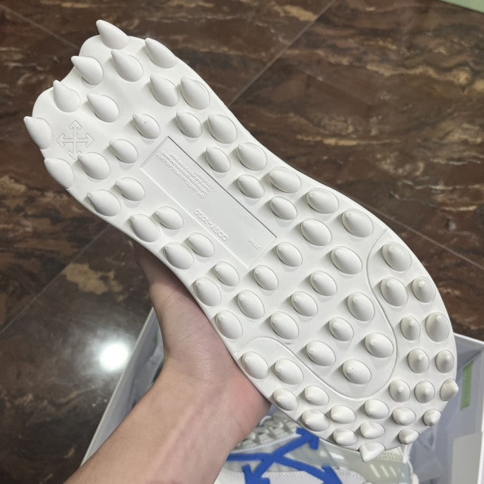 Off-White ODSY-1000 Lace-Up Sneakers - 'White Blue'