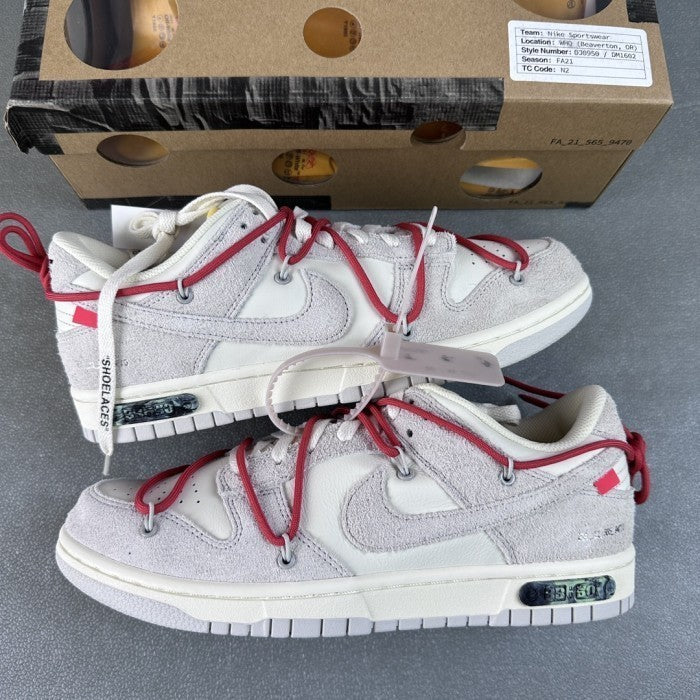 Off-White X Nike Dunk Low “The Lot 33 Of 50” - DJ0950-118