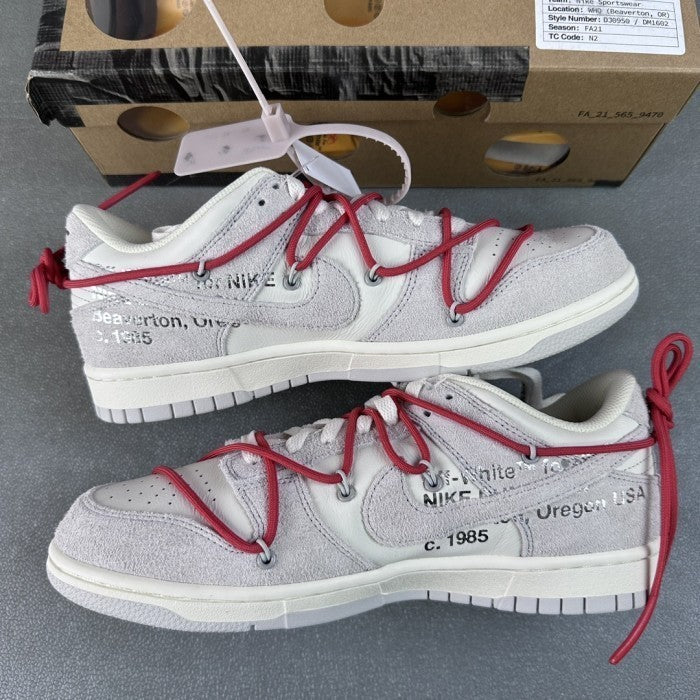 Off-White X Nike Dunk Low “The Lot 33 Of 50” - DJ0950-118