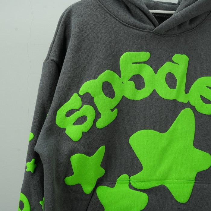 SP5DER Beluga Hoodie - Slate Grey