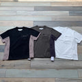 Sacai Cotton Jersey Tee - SS24 - Side Pocket