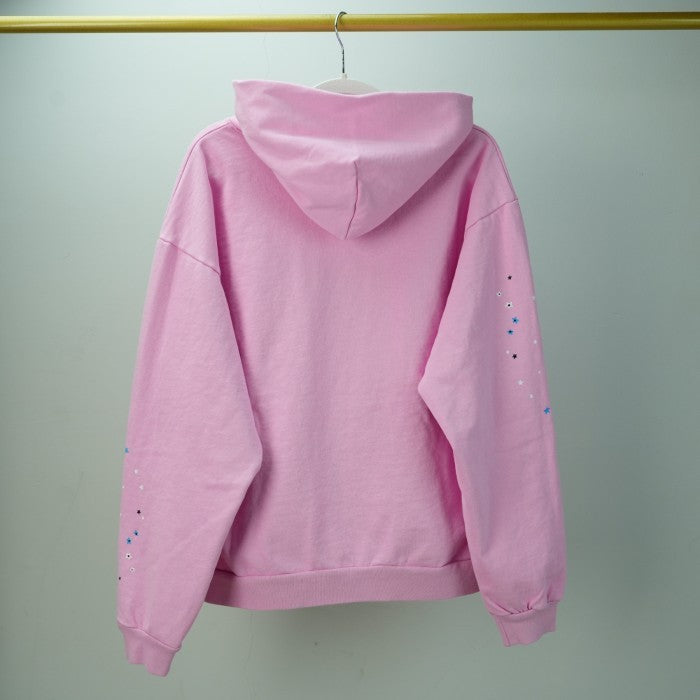 Sp5der OG Web Hoodie - Pink