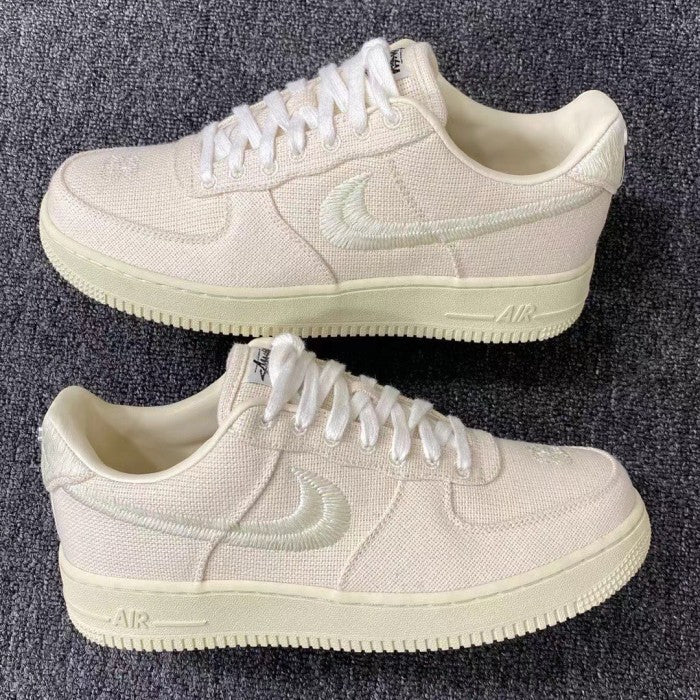 Stussy x Nike Air Force 1 Fossil