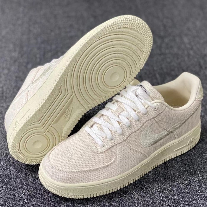 Stussy x Nike Air Force 1 Fossil