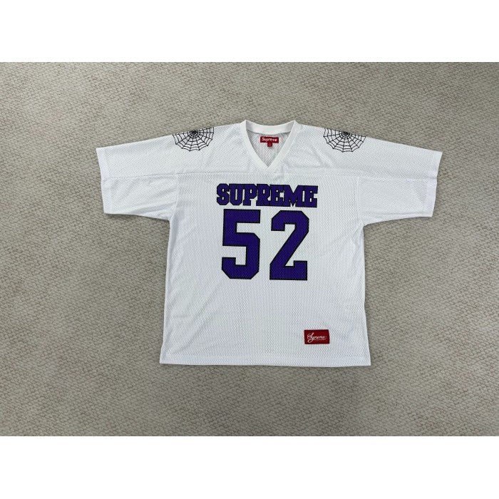 Supreme Spiderweb Football Jersey - White