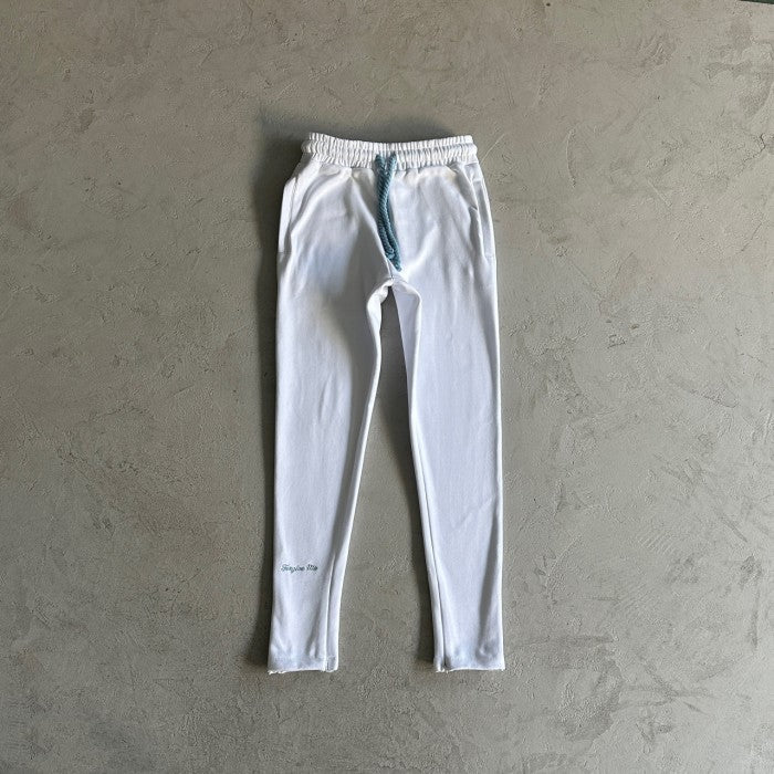 Syna World Logo Tracksuit - White/ Blue