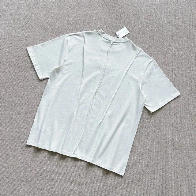 THUG CLUB X FILA - Stitch Logo White T-shirts
