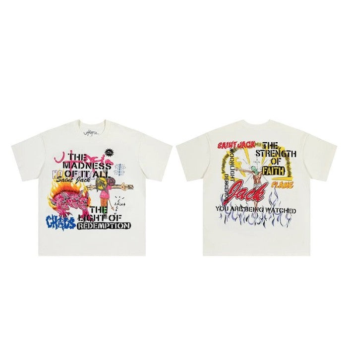 Travis Scott Utopia x St Michael Tee 3A 'White'