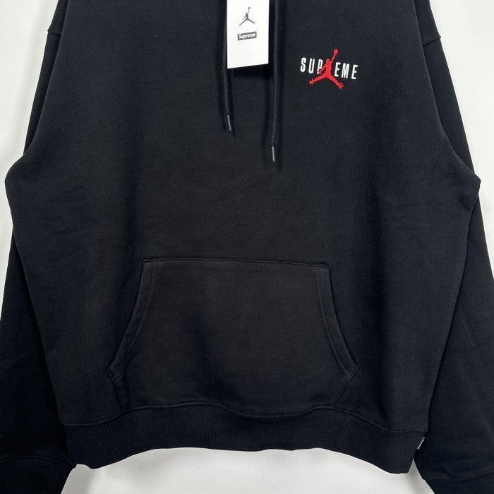 Supreme x Jordan Hooded Sweatshirt Black