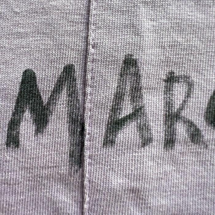 Maison Margiela Mock Neck Hand-Written Logo T-Shirt