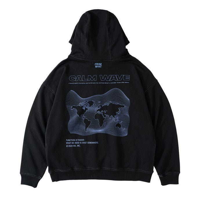 FAR/ from what (@far.archive) - "OUR WAVE" HOODIE_MOONLESS NIGHT