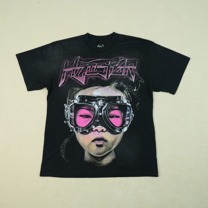 Hellstar The Future T-Shirt - Black/Pink