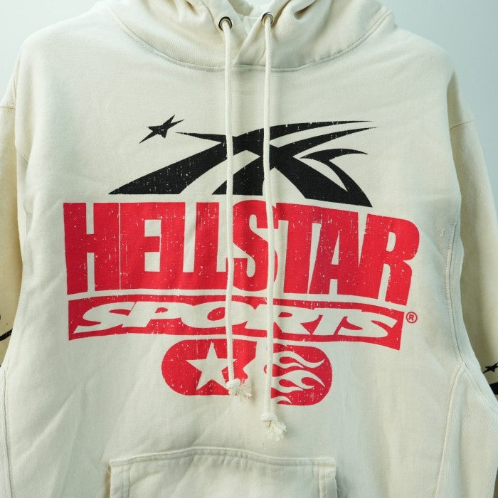 Hellstar lf You Dont Like Us Beat Us Hoodie - White