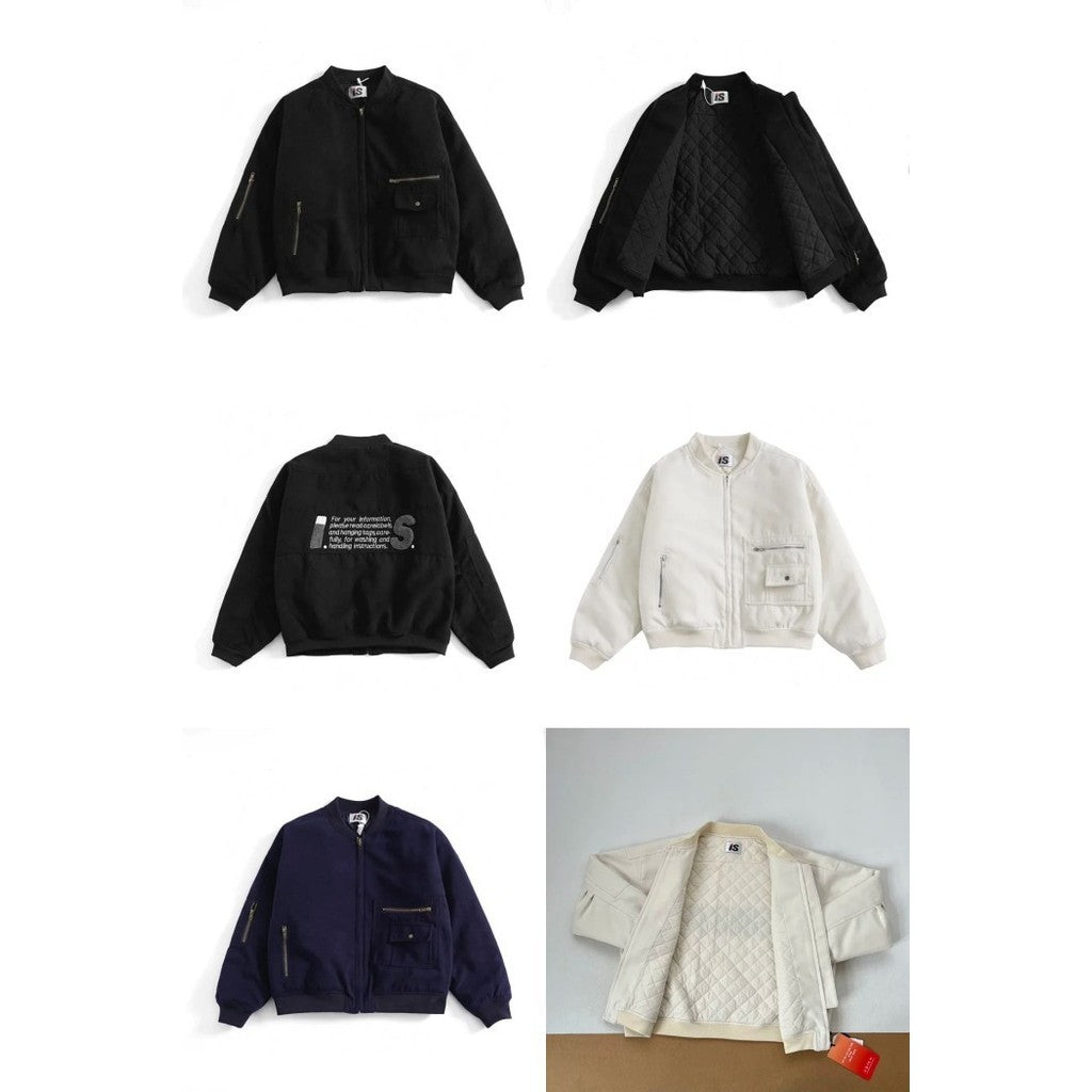 Issey Miyake - 1980's I.S. Caretag Sport Bomber Jacket