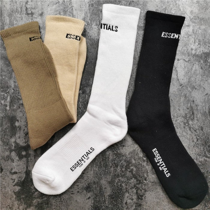 Kaos Kaki ESSENTIALS FOG Front Logo Crew Socks - FW19
