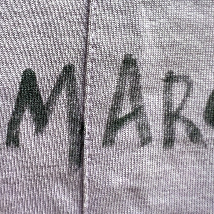 M/Margiela Mock Neck Hand-Written Logo T-Shirt