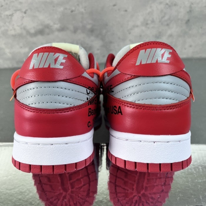 Off-White x Nike Dunk Low University Red