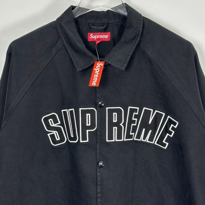 Supreme Arc Denim Coaches Jacket - Black
