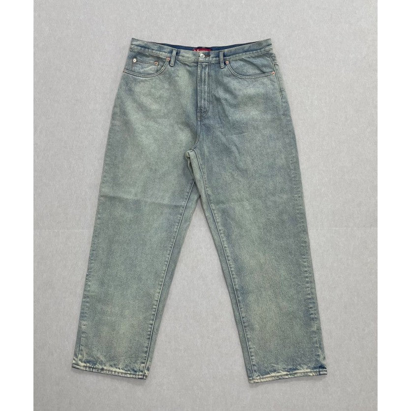 Supreme Baggy Jeans - Dirty Indigo