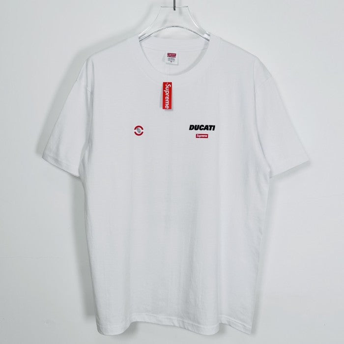Supreme Ducati Logo Tee - White