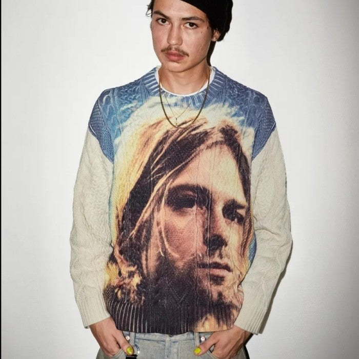 Supreme Kurt Cobain Sweater - White - SS23