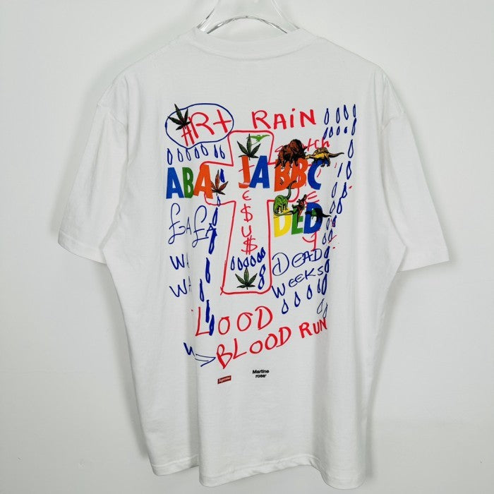 Supreme Martine Rose Lee Scratch Perry Tee - White