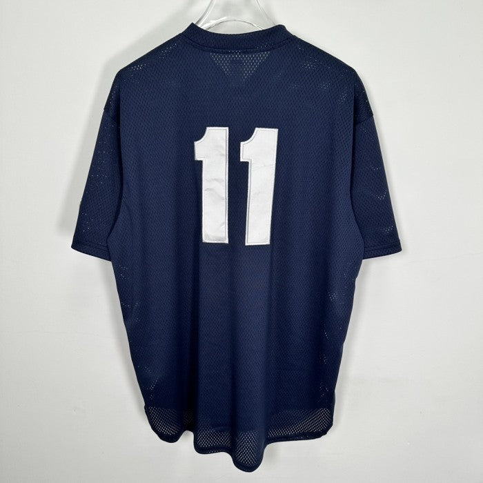 Supreme S Logo Baseball Henley - Navy