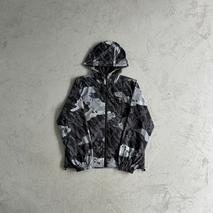 Trapstar Decoded Windbreaker Jacket - Black Camo