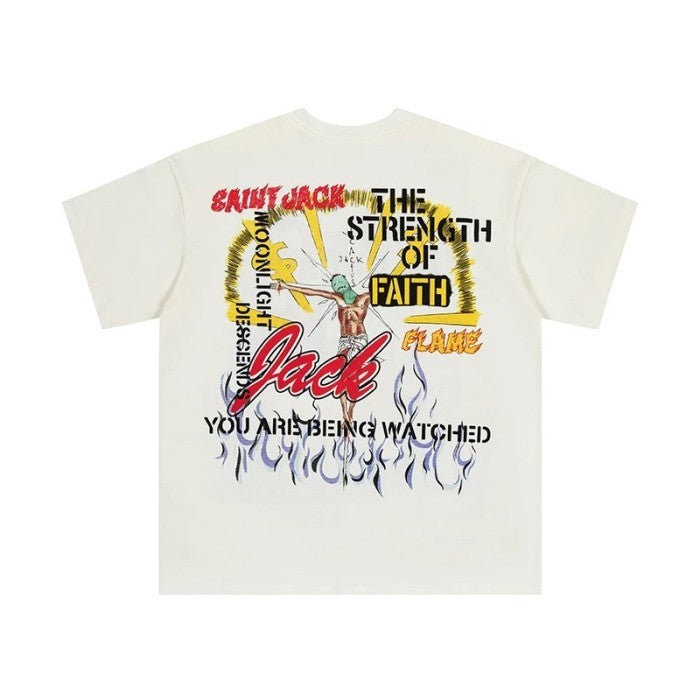 Travis Scott Utopia x St Michael Tee 3A 'White'