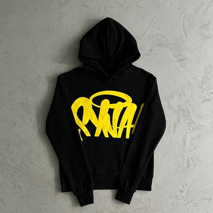 Syna World Team Syna Tracksuit / Set - Hoodie & Pants - Black/Yellow