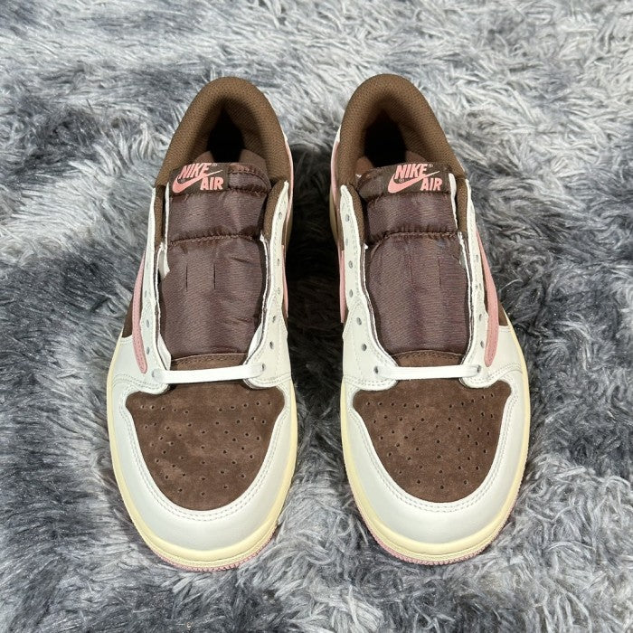 Travis Scott x Air Jordan 1 Low 'Dark Pony/Pink Oxford' DZ4137-206