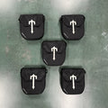 Trapstar London Cobra T Bag - Black/ Silver