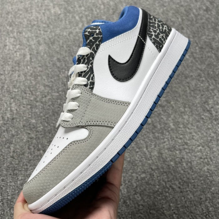 Air Jordan 1 Low SE 'True Blue'/ 'Indigo' DM1199-140
