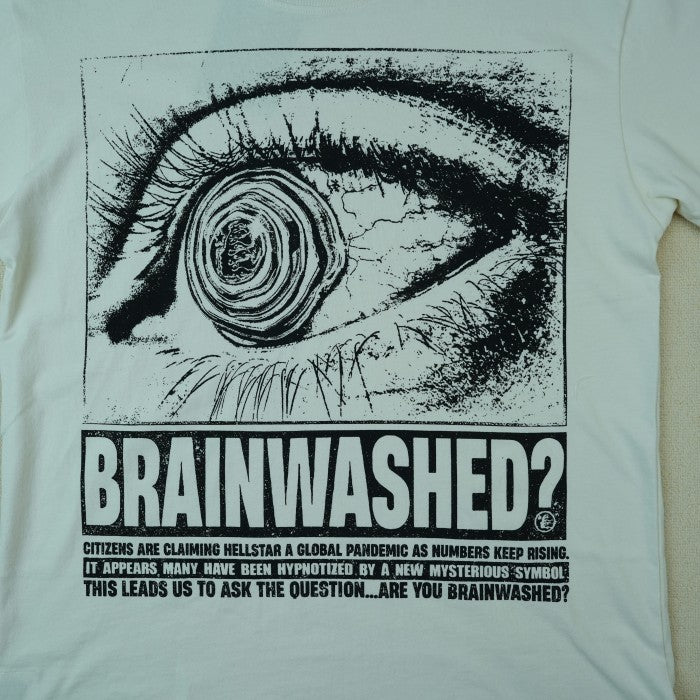 Hellstar Eyeball Brainwashed T-shirt - White