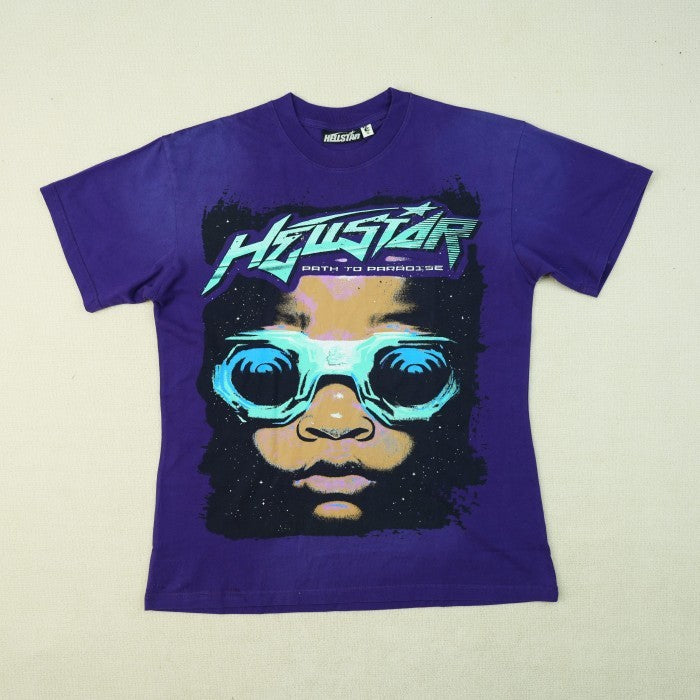 Hellstar Goggles T-Shirt - Purple