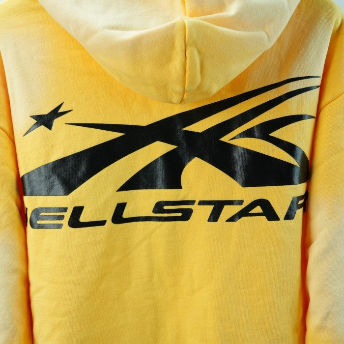 Hellstar Sports Zip-Up Sweatshirt - Yellow