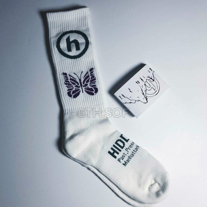 Hidden NY x Needles Jacquard Socks/ Kaos Kaki