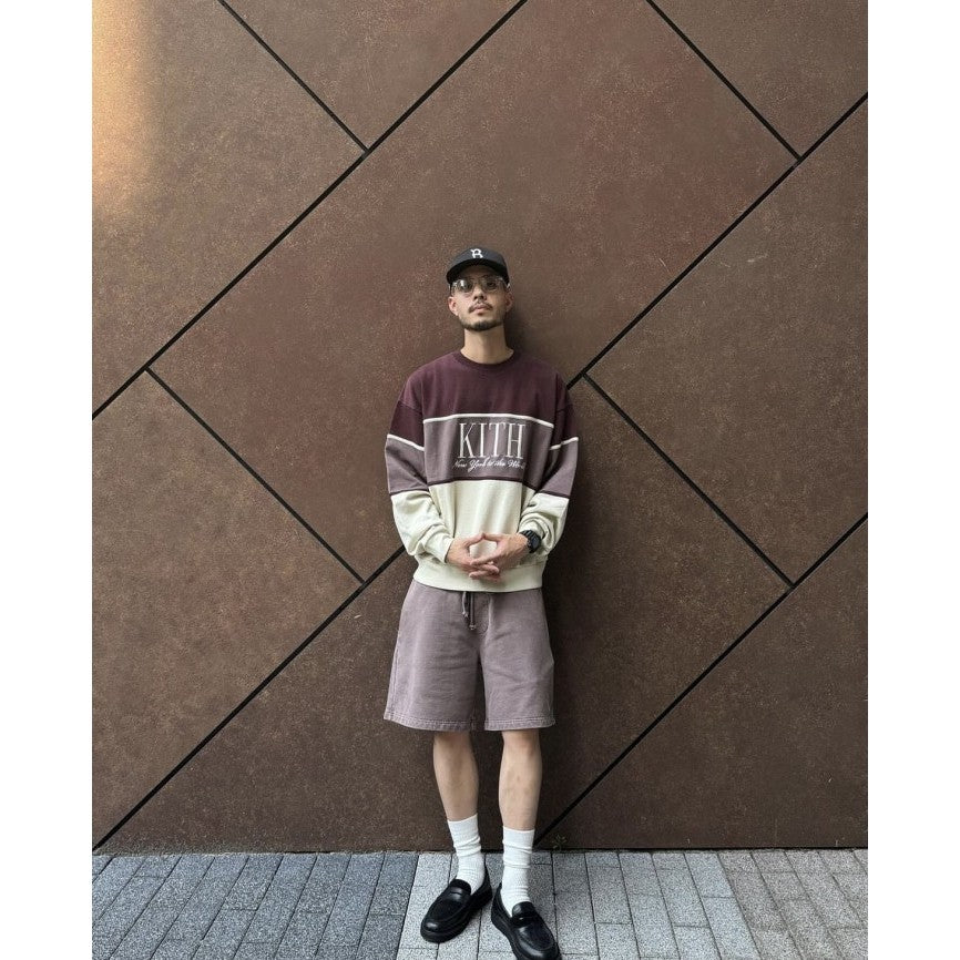 Kith Panelled Nelson Crewneck - Rave