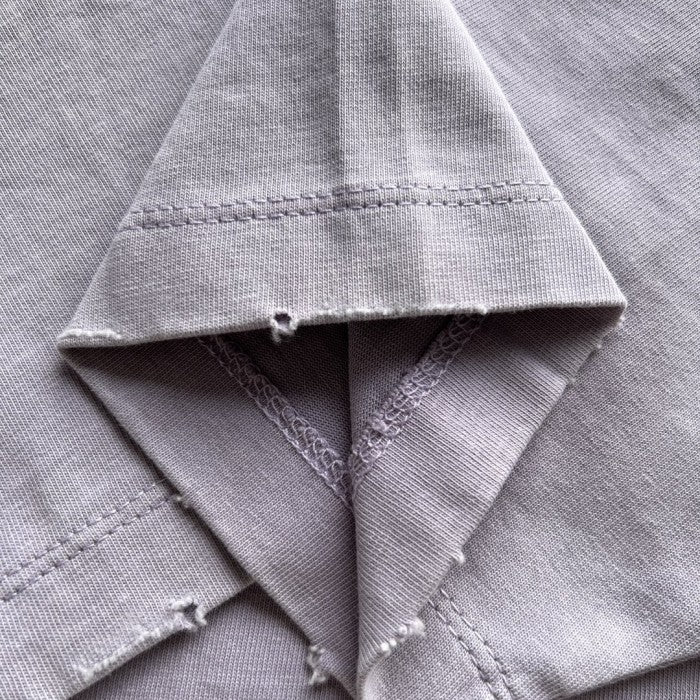 M/Margiela Mock Neck Hand-Written Logo T-Shirt