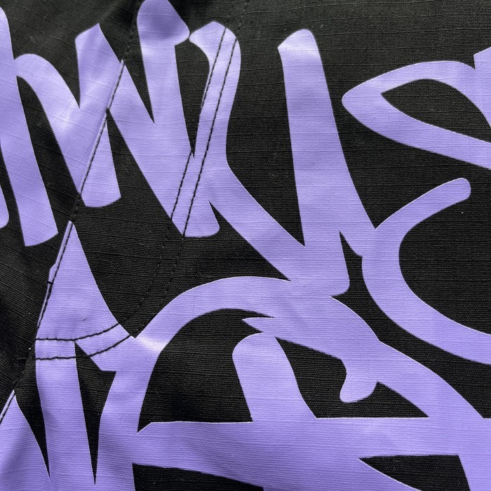 Minus Two Black Graff Cargos - Purple Logo