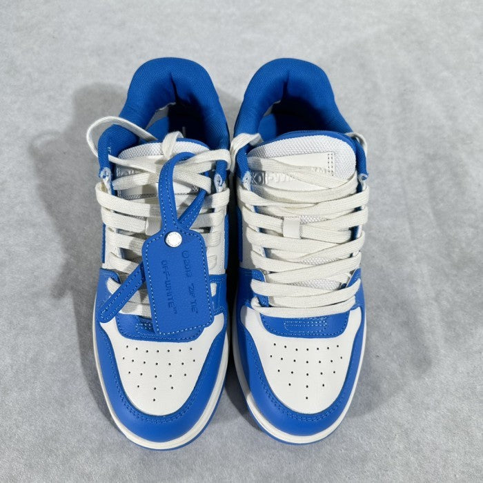 OFF-WHITE Out Of Office 'OOO' Low Tops Sneakers - White/ Blue