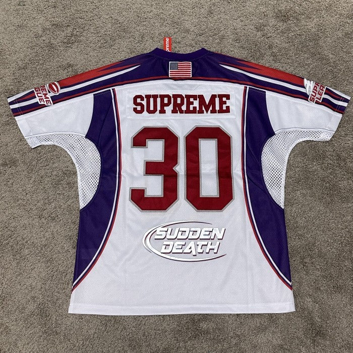Supreme Sudden Death Football Jersey - White