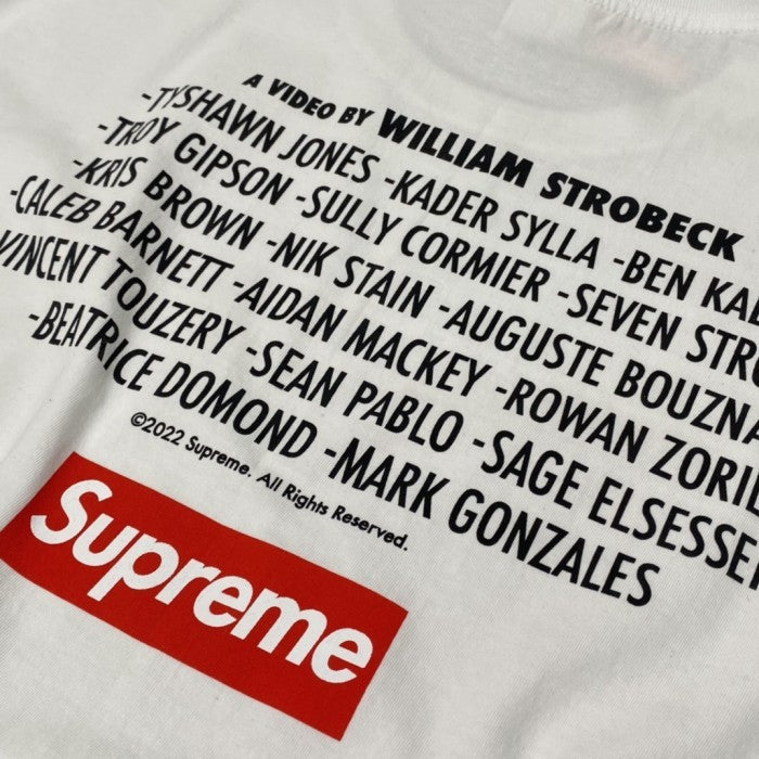 Supreme “Play Dead” Tee - White