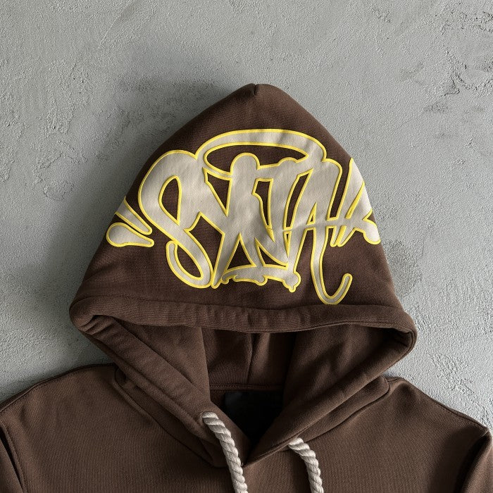 Syna World Logo Tracksuit - Brown