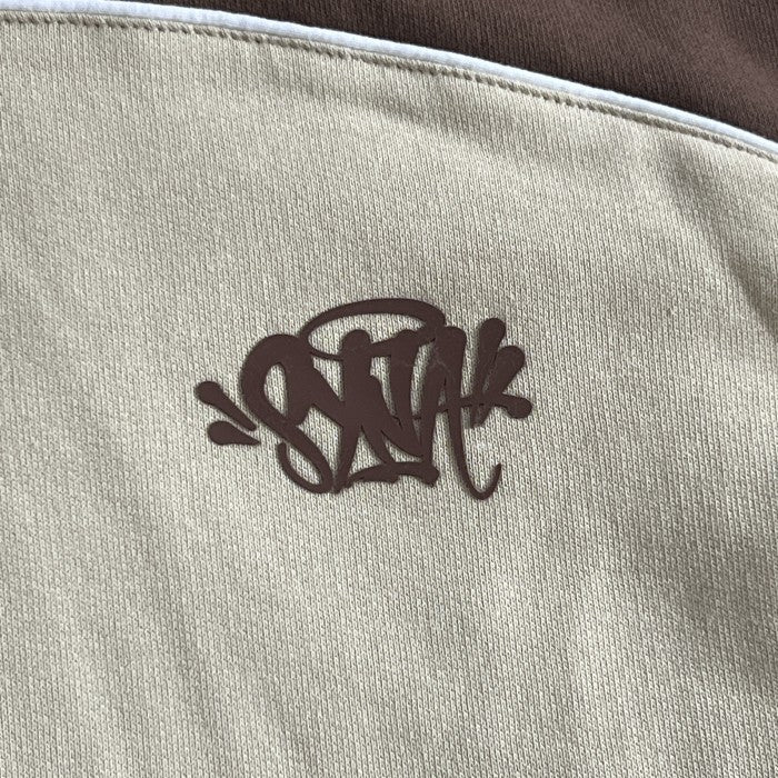 Syna World Pipe Hoodie and Short Set - Beige/Brown