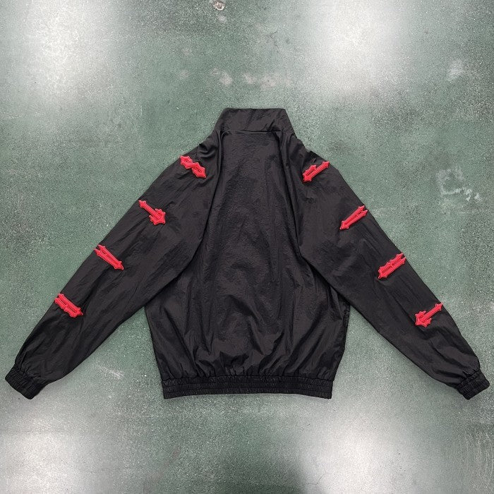 Trapstar Irongate 2.0 Shellsuit - Track Jacket & Pants - Black/Red