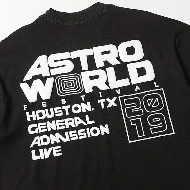 Travis Scott Astrofest Staff 2019 Tee Black - FW19
